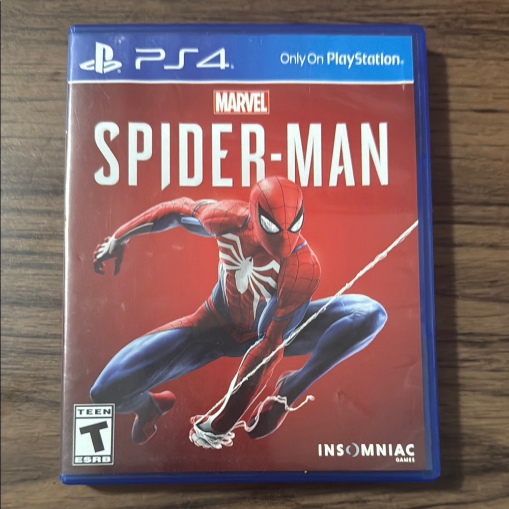 Marvel Spider-Man PS4 Game - Blue and Red